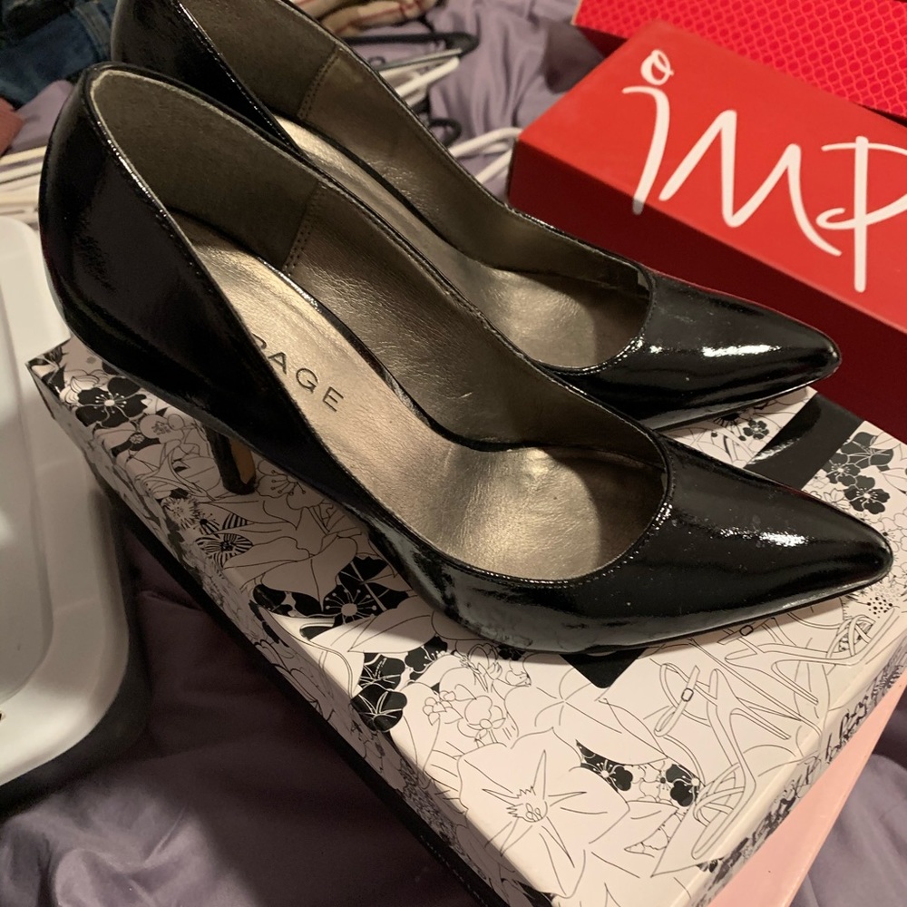 Black heels